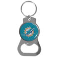 Miami Dolphins Bottle Opener Key Chain